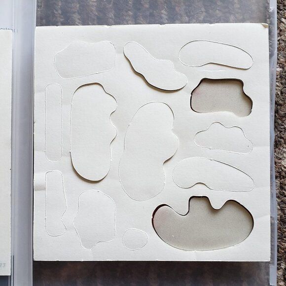 Stampin' Up! 'OVAL OCCASIONS' Cling Stamp Set (Used) - Picture 6 of 7